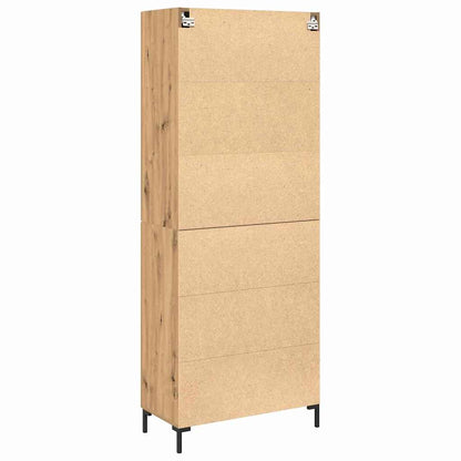 Highboard 2 Pcs Artisan Eg 69,5 X 34 X 180 Cm Konstrueret Træ - Billede 8
