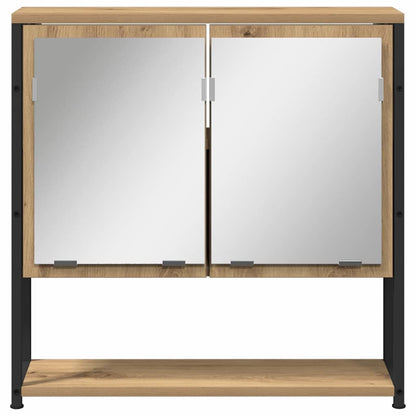 Badeværelsesmøbel Sæt Med Opbevaring 3 Pcs Brun 80 X 30 X 60 Cm - Billede 8