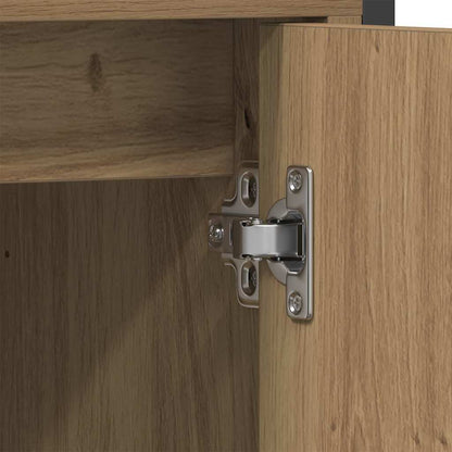 Badeværelsesvaske 3 Pcs Brun 80 X 30 X 60 Cm Konstrueret Træ - Billede 13