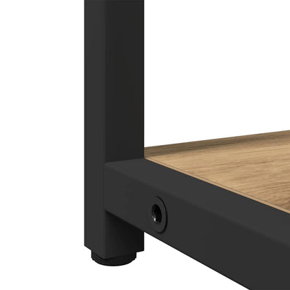 Badeværelsesskabsæt Med Dør 4 Pcs Artisan Eg 33 X 33 X 185.5 Cm - Billede 13