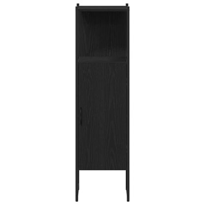 Badeværelsesmøbel Sæt Med Hylde 4 Pcs Sort 33 X 33 X 185.5 Cm - Billede 10