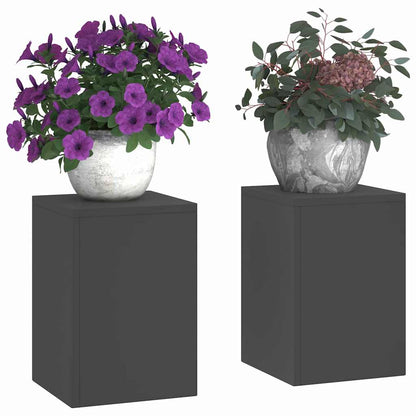 Planteholder 2 Dele 24 X 24 X 35 Cm Stål - Billede 3
