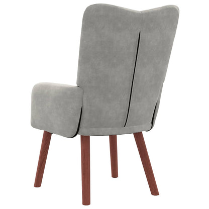 Lænestol 63 X 67 X 94 Cm Fløjl - Billede 6