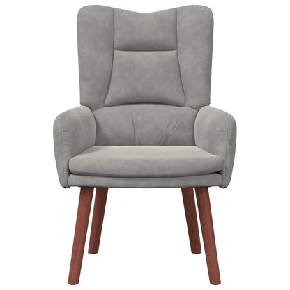 Lænestol 63 X 67 X 94 Cm Fløjl - Billede 4