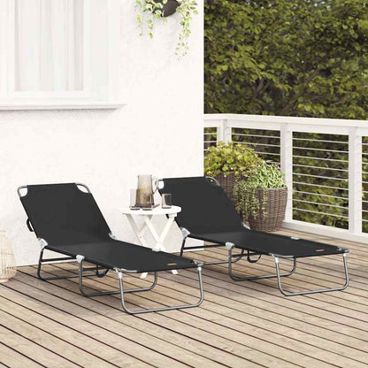 Foldestol 188 X 57 X 86,5 Cm Polyester - Billede 3