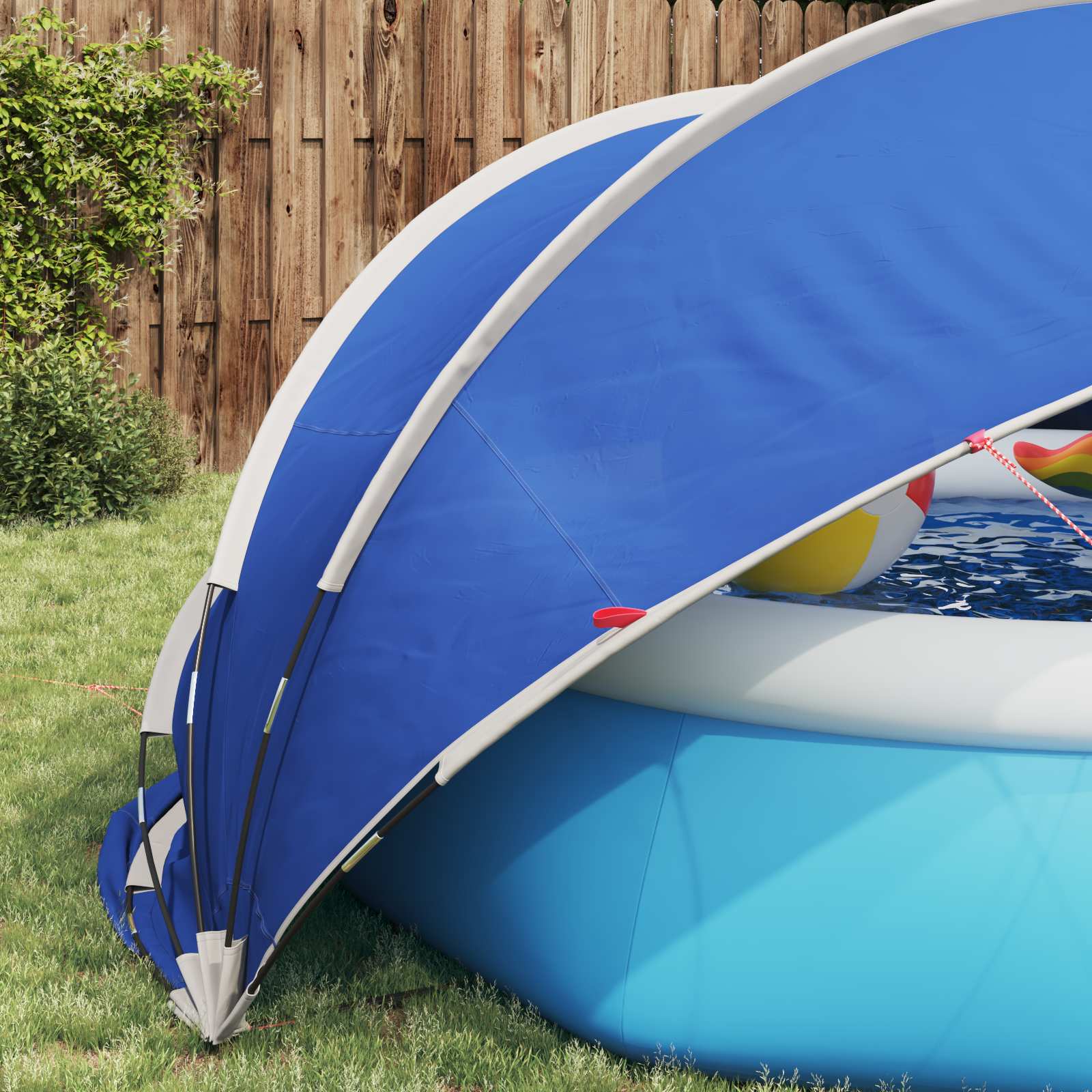 Pool Dome 336 X 322 X 160 Cm - Billede 5