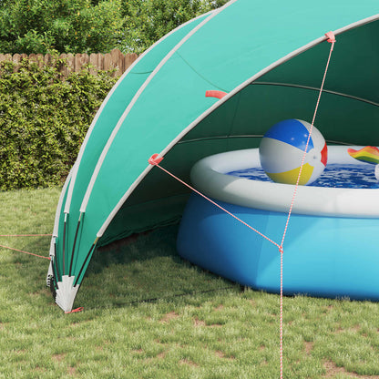 Pool Dome 592 X 590 X 275 Cm 185t Polyester Med Pu-belægning - Billede 5