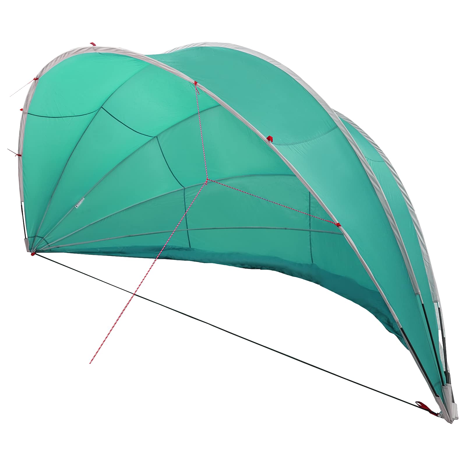 Pool Dome 592 X 590 X 275 Cm 185t Polyester Med Pu-belægning - Billede 2