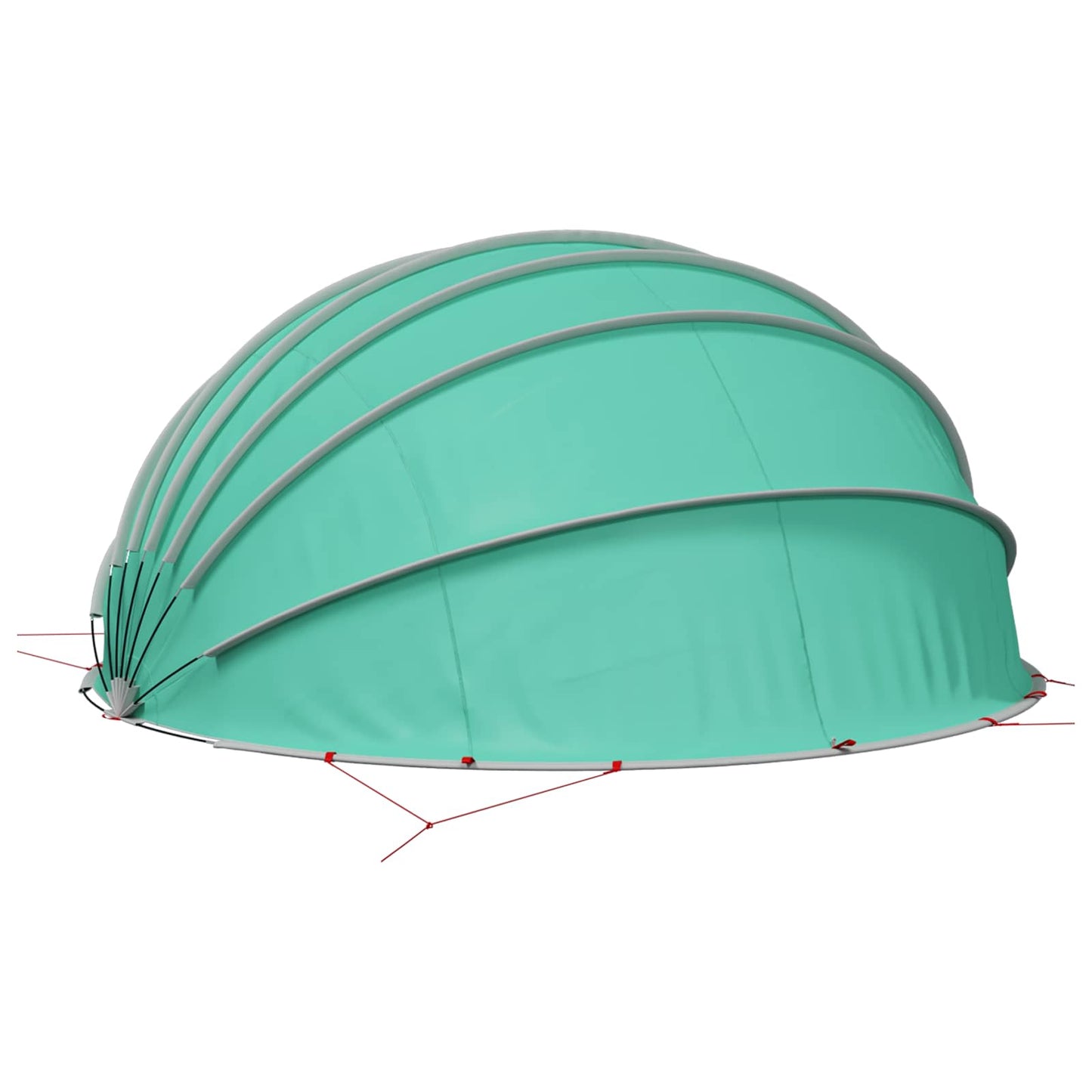 Pool Dome 592 X 590 X 275 Cm 185t Polyester Med Pu-belægning - Billede 6
