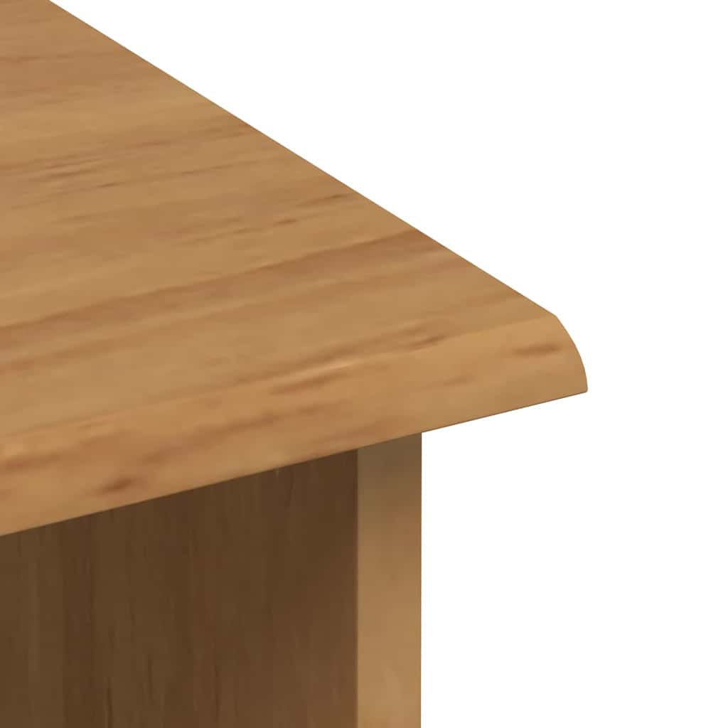 Skab Askim Honningfarvet 91 X 40 X 184 Cm Massivt Fyrretræ - Billede 11