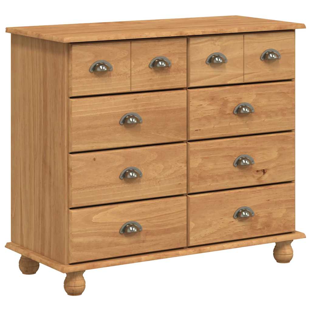 Skab Askim Honningfarvet 91 X 40 X 184 Cm Massivt Fyrretræ - Billede 5