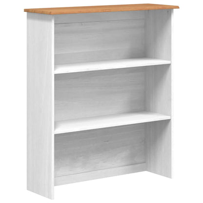 Skab Med Skuffe Askim Hvid 91 X 40 X 184 Cm Massivt Fyrretræ - Billede 6