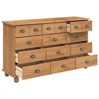 Skuffeskab Askim 79 X 40 X 133,5 Cm Massiv Fyrretræ - Billede 5