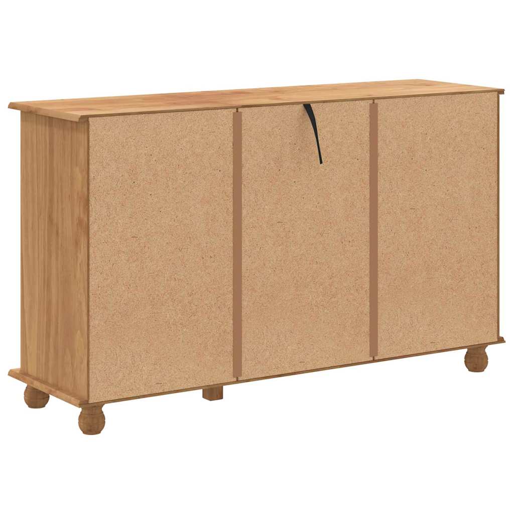 Skuffeskab Askim 79 X 40 X 133,5 Cm Massiv Fyrretræ - Billede 8