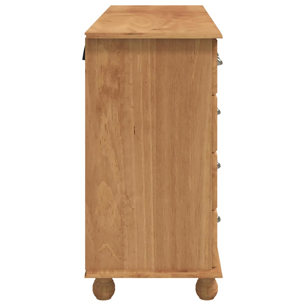Skuffeskab Askim 79 X 40 X 133,5 Cm Massiv Fyrretræ - Billede 7