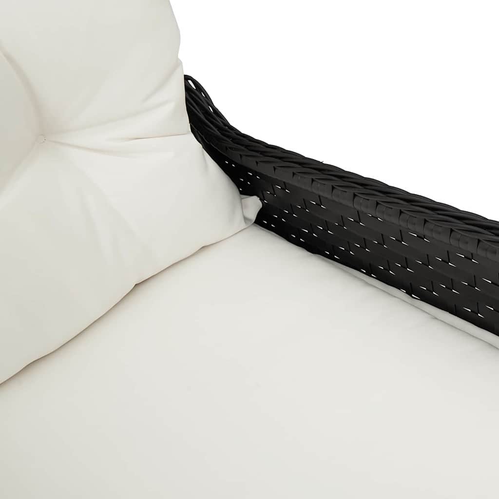Liggestol Med Pude 56 X 66 X 95 Cm Polyrattan - Billede 8