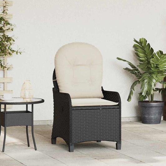 Liggestol Med Pude 56 X 66 X 95 Cm Polyrattan - Hovedbillede