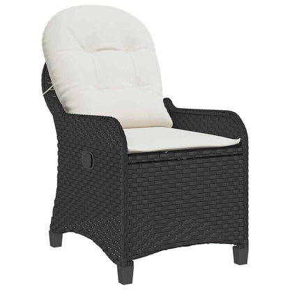 Liggestol Med Pude 56 X 66 X 95 Cm Polyrattan - Billede 4