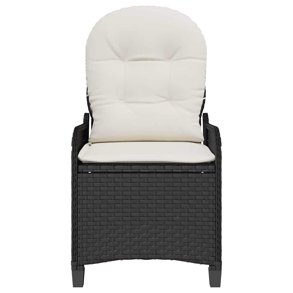 Liggestol Med Pude 56 X 66 X 95 Cm Polyrattan - Billede 5