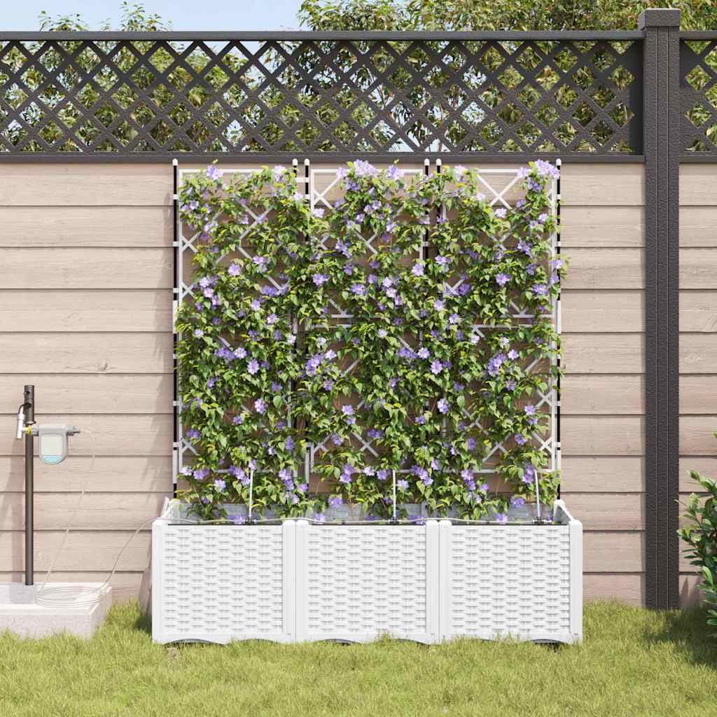 Have Blomsterkrukke 3 Dele Plastik - Hovedbillede