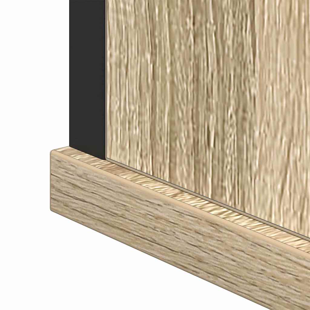 Spejlskab Med Hylde Sonoma Eg 42 X 12 X 60 Cm Konstrueret Træ - Billede 9