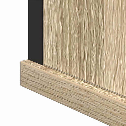 Spejlskab Med Hylde Sonoma Eg 42 X 12 X 60 Cm Konstrueret Træ - Billede 9