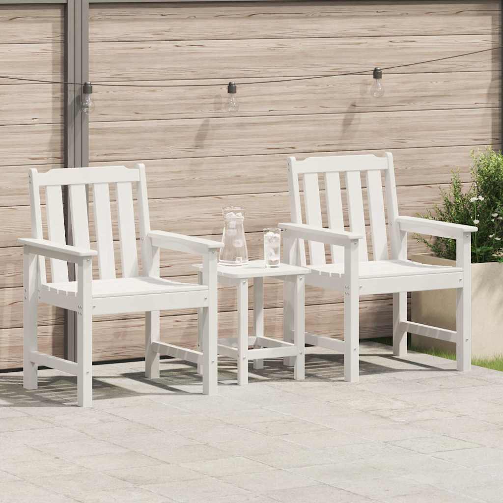Havemøbel Spise 2 Dele 65,5 X 59 X 88 Cm Hdpe - Hovedbillede