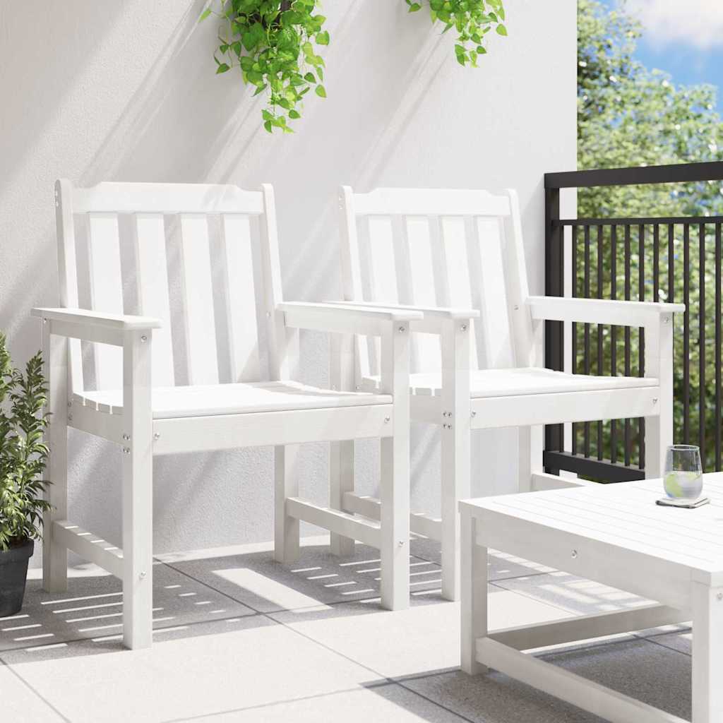 Havemøbel Spise 2 Dele 65,5 X 59 X 88 Cm Hdpe - Billede 3