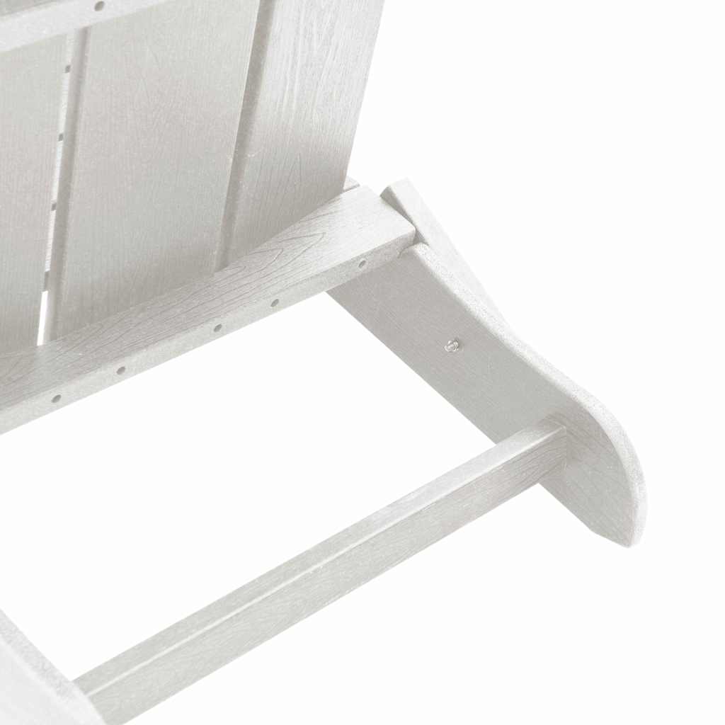 Foldbar Adirondack Stol 80,5 X 74,5 X 92 Cm Hdpe - Billede 7