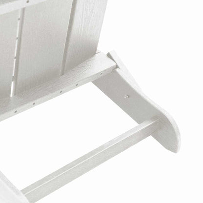 Foldbar Adirondack Stol 80,5 X 74,5 X 92 Cm Hdpe - Billede 7