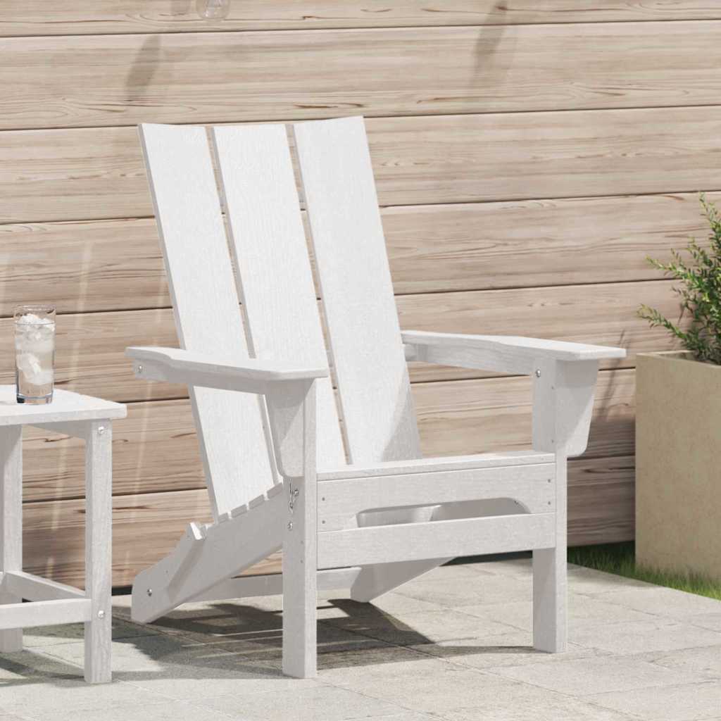 Foldbar Adirondack Stol 80,5 X 74,5 X 92 Cm Hdpe - Hovedbillede