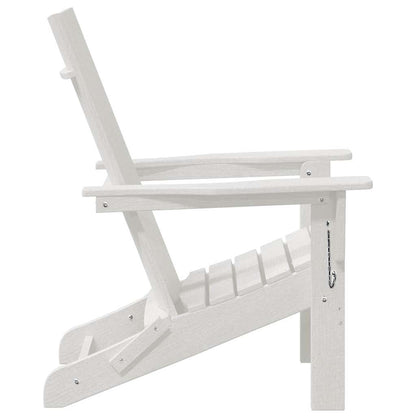 Foldbar Adirondack Stol 80,5 X 74,5 X 92 Cm Hdpe - Billede 5