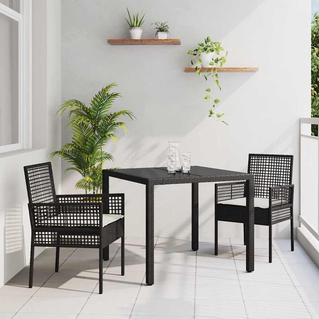 Have Spisebordssæt 3 Dele Polyrattan - Variant 3334855