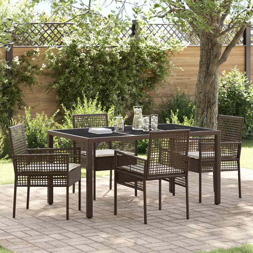 Have Spisebordssæt 5 Dele Polyrattan - Variant 3334865