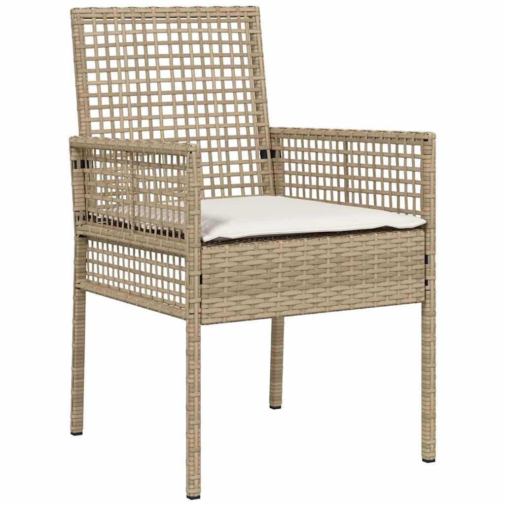 Have Spisebordssæt 3 Dele Polyrattan - Billede 6