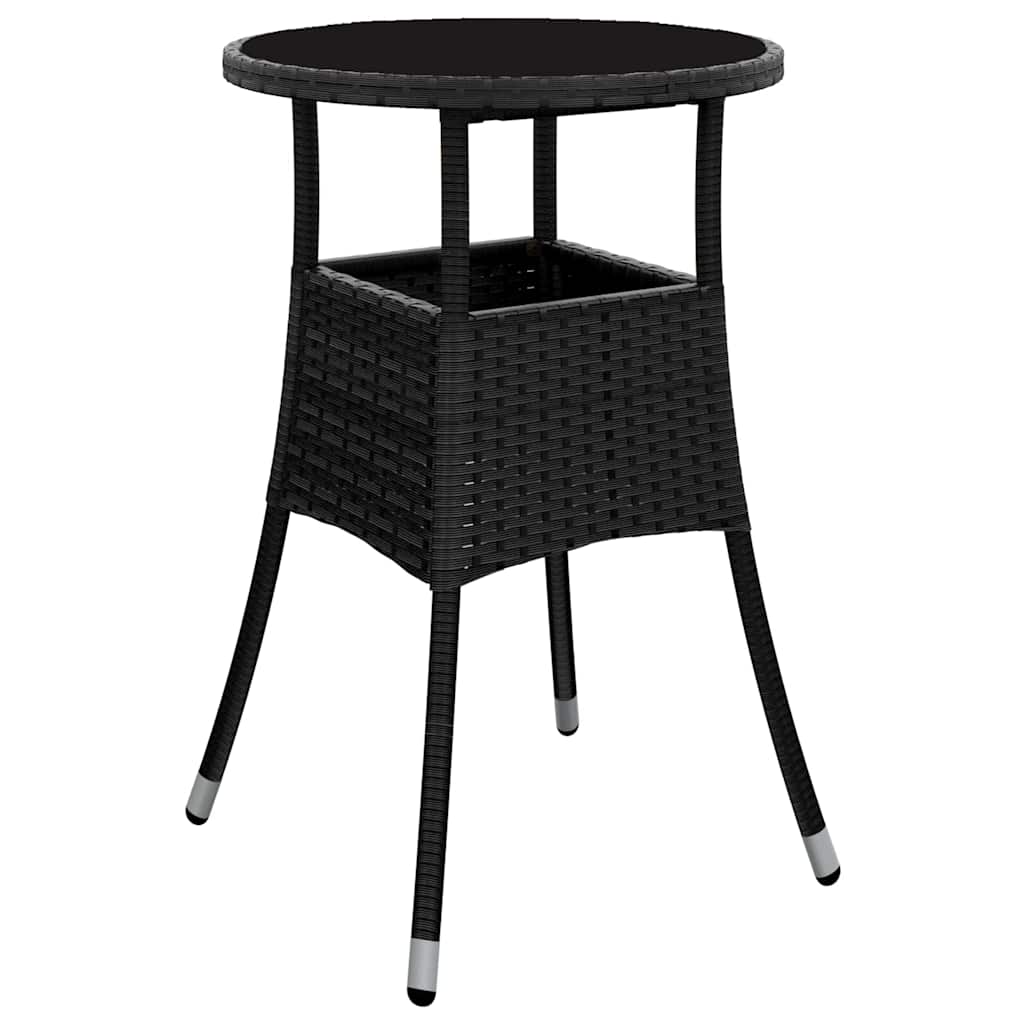 Have Spisebordssæt 5 Dele Polyrattan - Billede 5