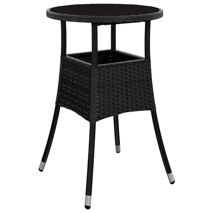 Have Spisebordssæt 5 Dele Polyrattan - Billede 5