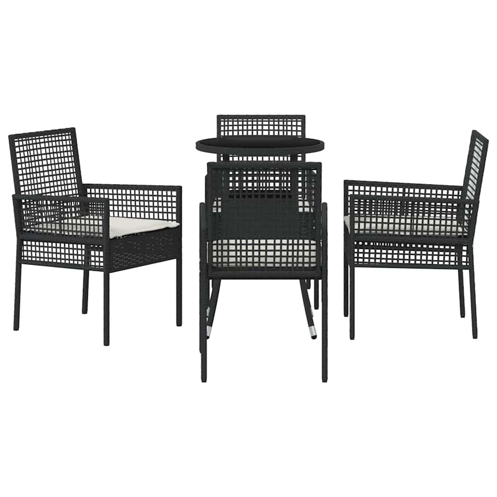 Have Spisebordssæt 5 Dele Polyrattan - Billede 7
