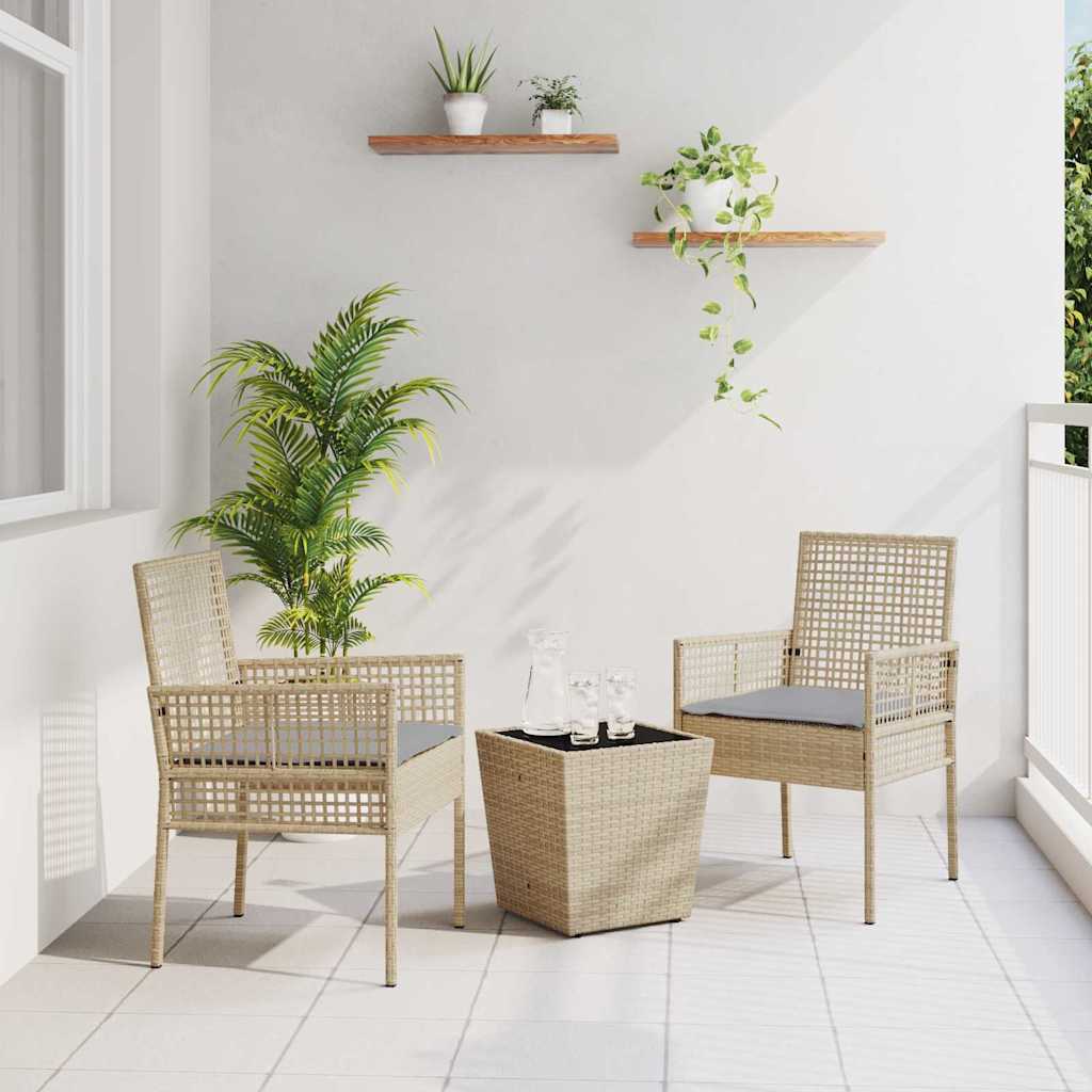 Have Bistro Sæt 3 Dele Polyrattan - Hovedbillede