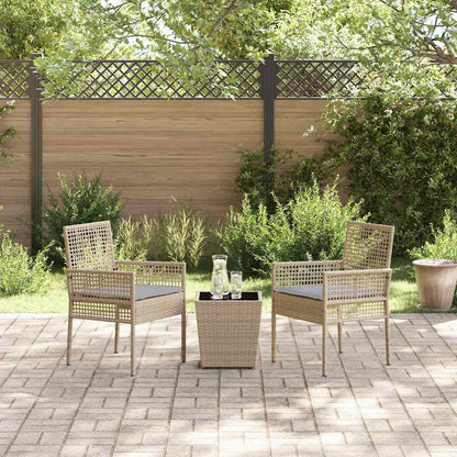 Have Bistro Sæt 3 Dele Polyrattan - Billede 4