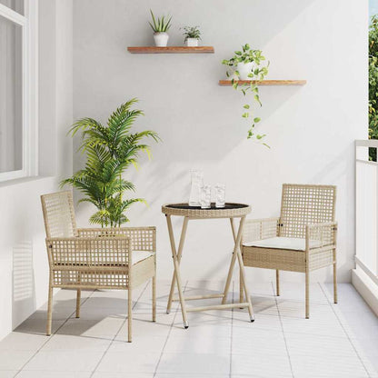 Have Bistro Sæt 3 Dele Polyrattan - Hovedbillede