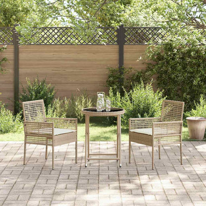 Have Bistro Sæt 3 Dele Polyrattan - Billede 4