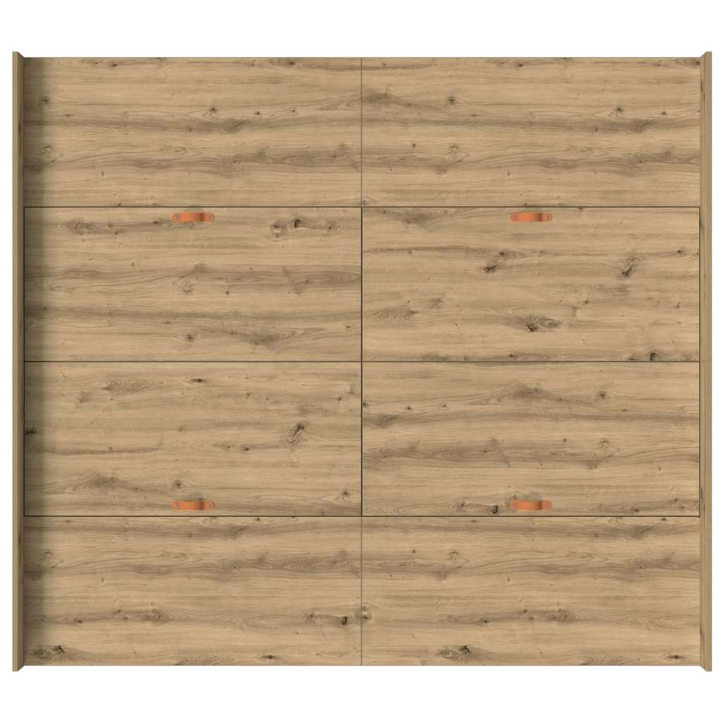 Seng Med Opbevaring Artisan Eg 200 X 200 Cm Konstrueret Træ - Billede 8