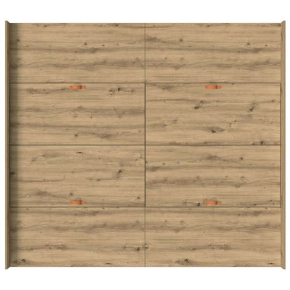 Seng Med Opbevaring Artisan Eg 200 X 200 Cm Konstrueret Træ - Billede 8