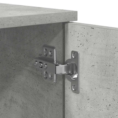 Seng Med Opbevaring Med Skuffe Beton Grå 234 X 103 X 53.5 Cm - Billede 12