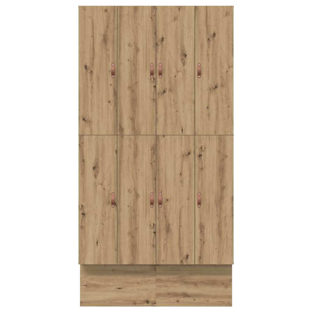 Seng Med Opbevaring Med Skuffe Artisan Eg 236.5 X 120 X 31.5 Cm - Billede 9