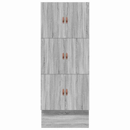 Seng Med Opbevaring Med Dør Grå Sonoma-eg 226,5 X 90 X 31,5 Cm - Billede 11