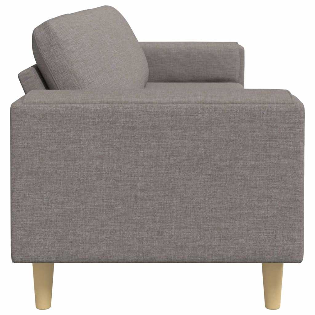 Sofa Sæt Gråbrun Stof - Billede 5