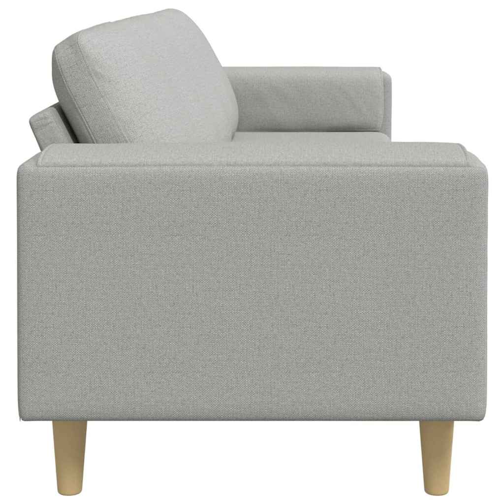 Sofa Sæt Sky Grey Stof - Billede 5