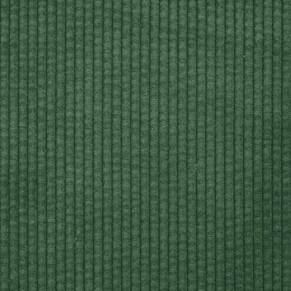 Stof Sofa Med Pude Mørkegrøn 208 Cm Corduroy Stof - Billede 8